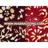 Wax Batik Printed Cotton Fabric